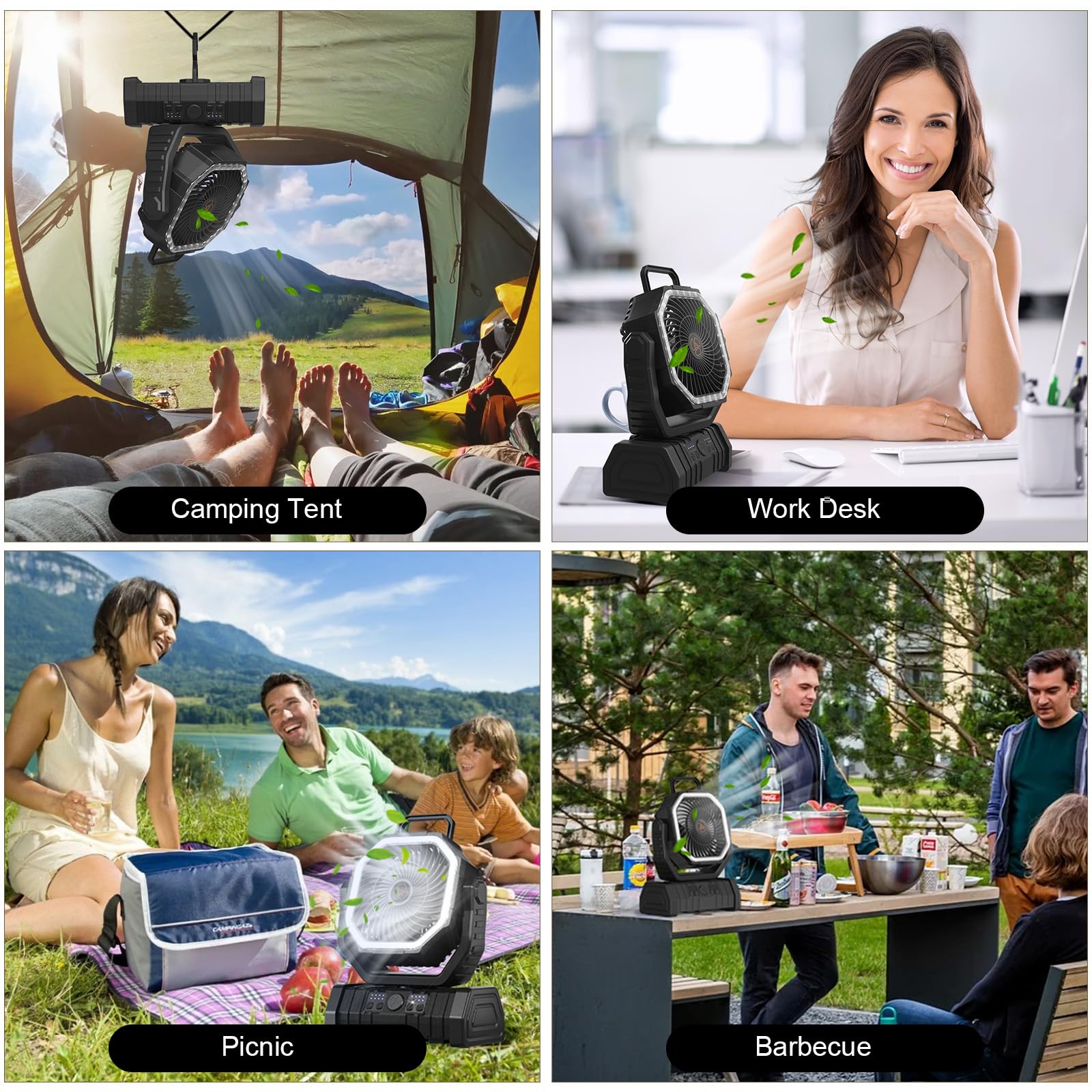 Calvora Portable Camping Fan