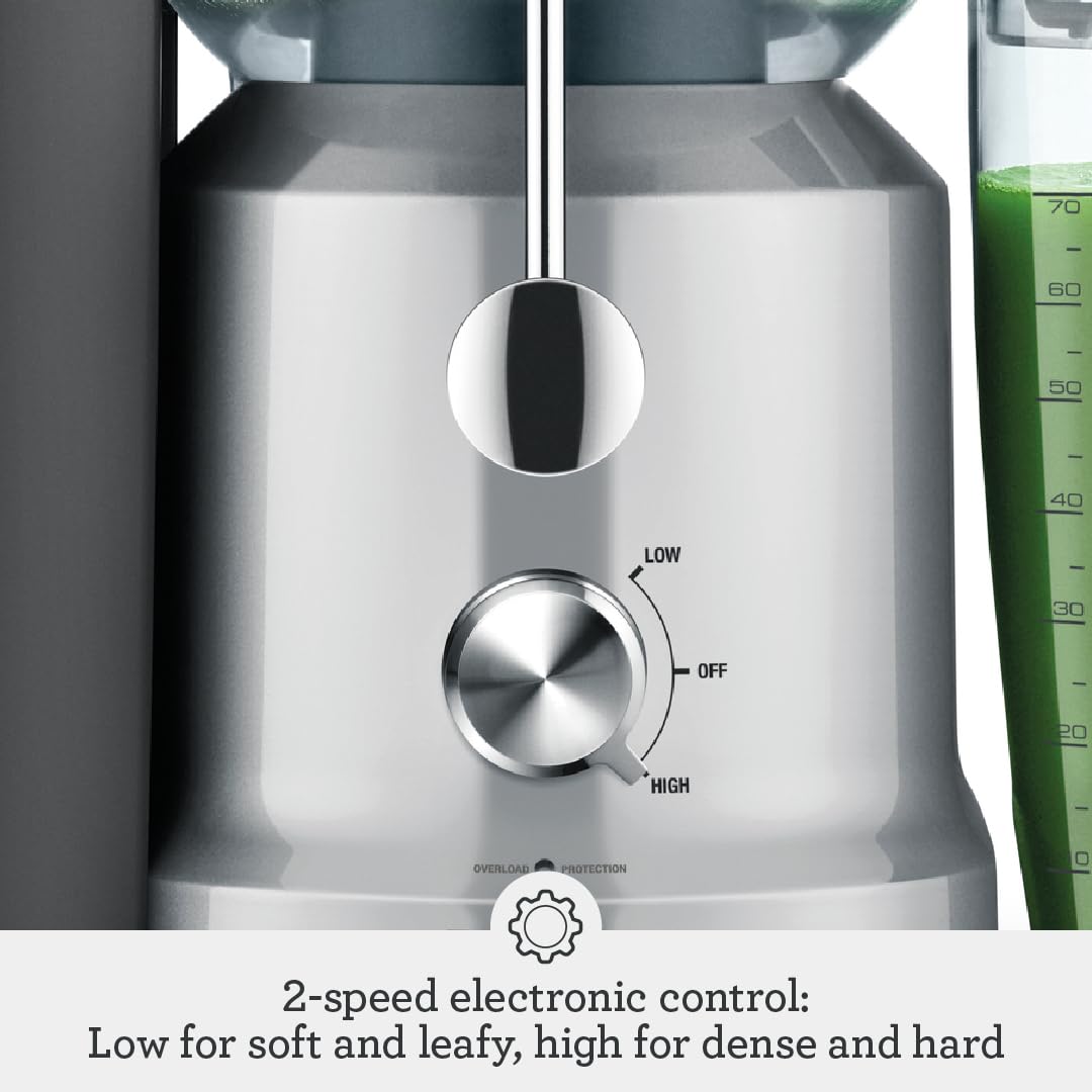 BJE430SIL The Juice Fountain Cold, 18/8 Stainless Steel, 850 W, Silver