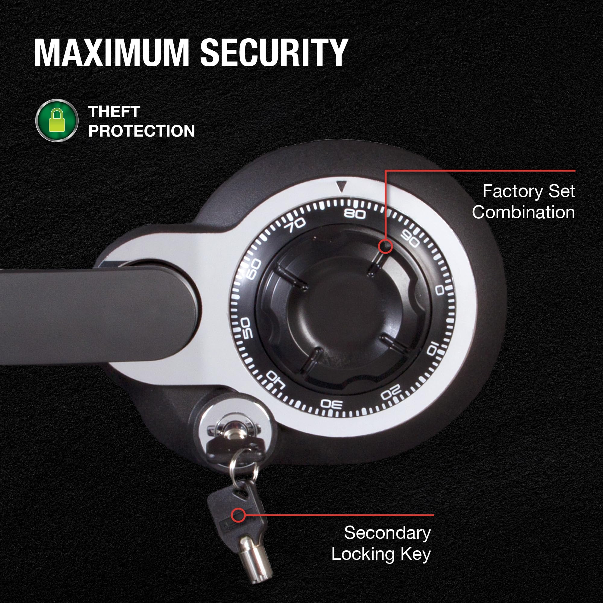 SFW123DSB Fireproof and Water Resistant, 33.6L, Preset dial Combination, Medium Grey, 1.23 cu. Ft. Combo Safe